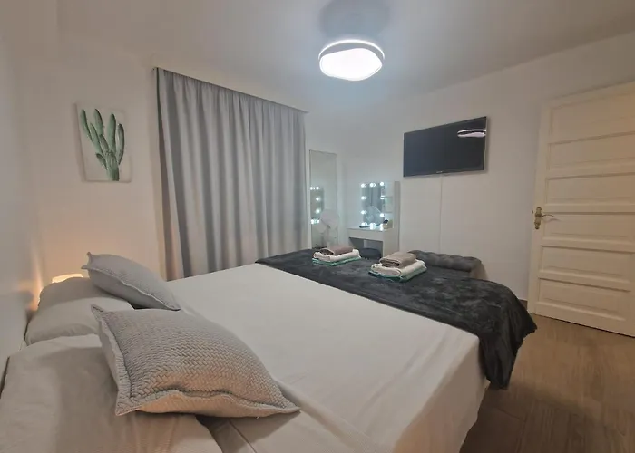 Parque Santiago 1 Parterowy Pool View 008 Alejandro Apartment Playa de las Americas (Tenerife)