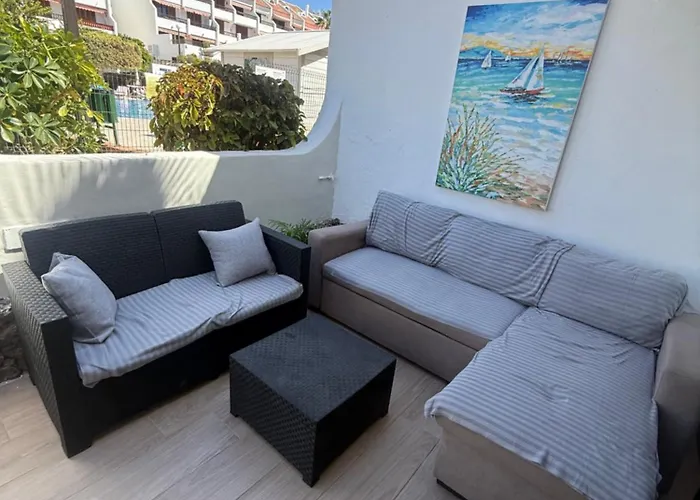 Parque Santiago 1 Parterowy Pool View 008 Alejandro Lejlighed Playa de las Américas